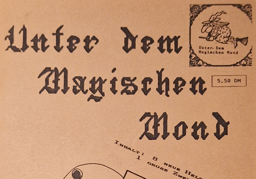Cover-Ausschnitt mit dem Titel "Unter dem Magischen Mond"